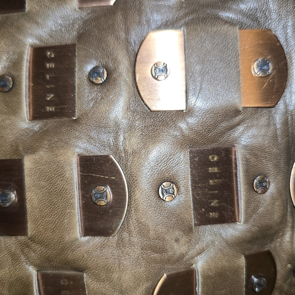 Celine Bag with Copper Colored Hardware-Messenger Style - Picture 7 of 13